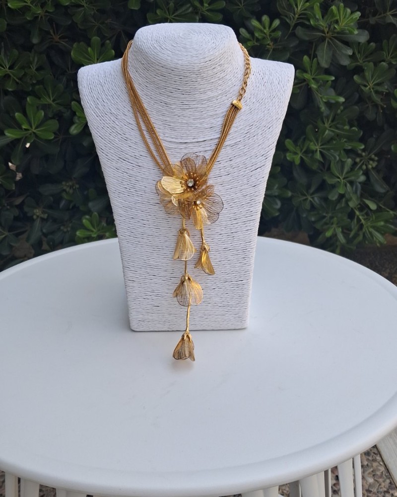 Flower κολιέ