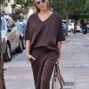 Καφέ Σετ Μπλούζα & Παντελόνι Καφέ Σετ Μπλούζα & Παντελόνι