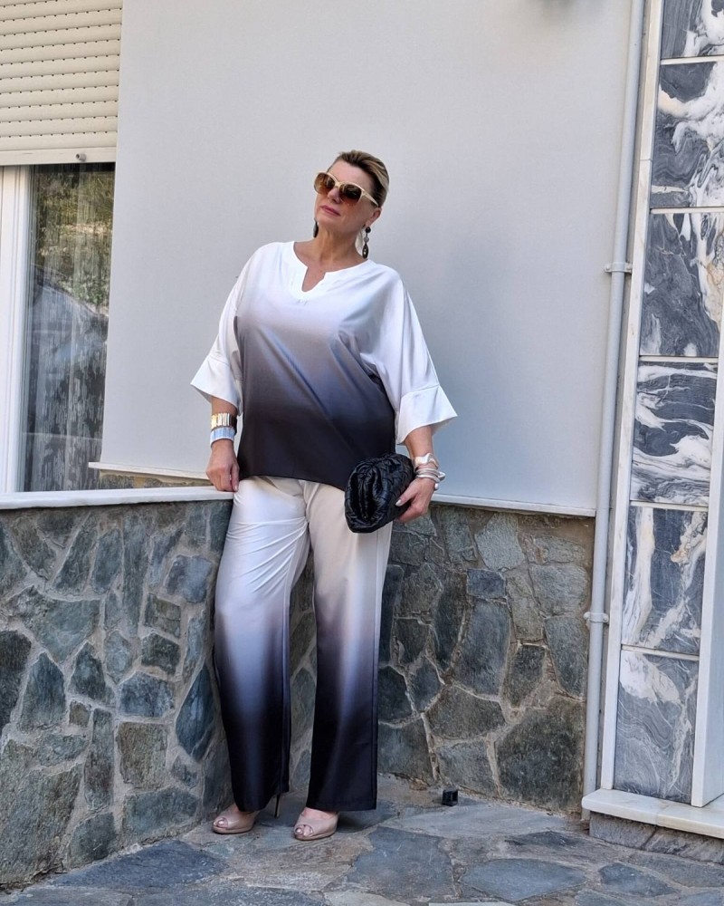 Σετ Δίχρωμο Ombre – Statement Elegance silky υφή