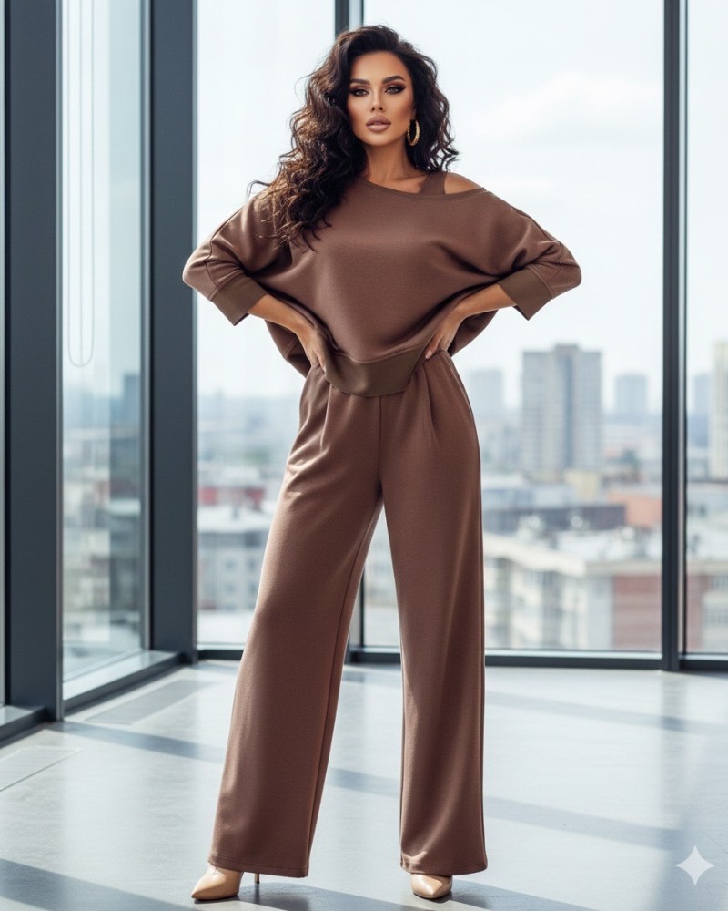 Σετ φόρμας δύο τεμαχίων Minimal vibes, maximum style 🤍