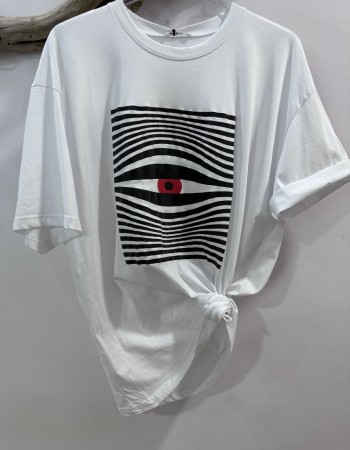 T-shirt μάτι μάυρο T-shirt μάτι μάυρο