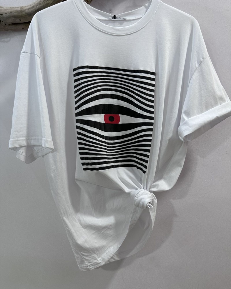 T-shirt μάτι μάυρο